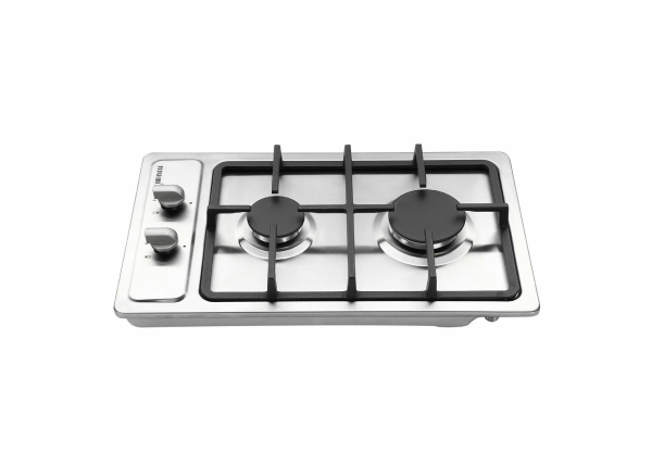 Maxkon 30cm Gas Dual-Hob Cooktop - Two Options Available