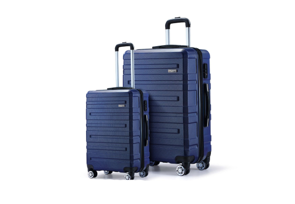 Buon Viaggio Hard Shell Lightweight Luggage Set - Available in Four Colours & Option for Two-Three Piece