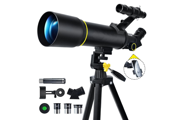 70mm Aperture 400mm AZ Mount Astronomical Refracting Telescope