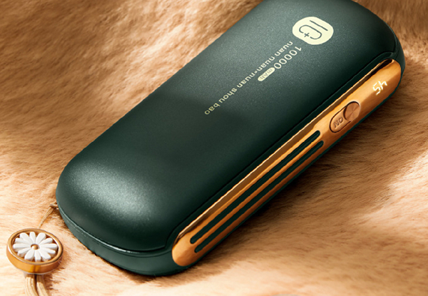 10000mAh Portable Winter Smart Control Hand Warmer - Available in Two Colours