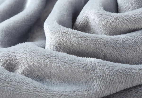 Lightweight Cosy Throw Blanket - Available in Three Colours