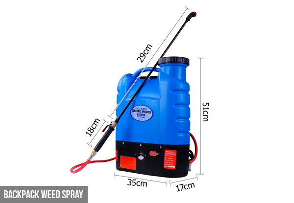 $108 for a Back Pack Weed Sprayer or from $179 for an ATV Weed Sprayer