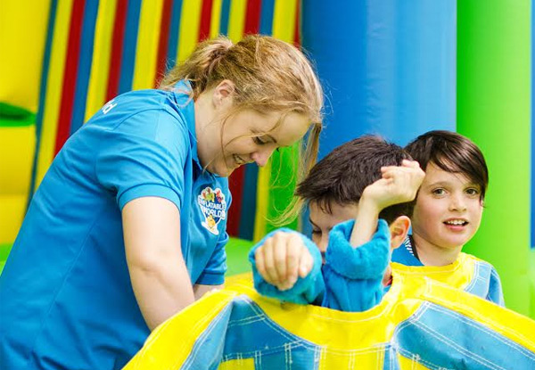 One General Admission to Inflatable World for Ages Five & Up - Eight Locations Available