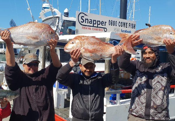 Full-Day Winter Fishing Adventure on the Hauraki Gulf for One Person - Options for Two or Four People - Valid 7 Days from the 8th June