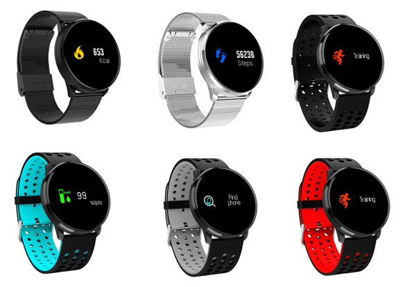 M9 Colour Screen Waterproof Activity Tracker - Six Options Available with Free Delivery