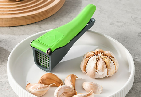 Stainless Steel Manual Garlic Press - Option for Two