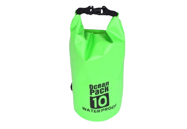 Heavy-Duty 10L Dry Bag -  Three Colours Available - Elsewhere Pricing $29.99