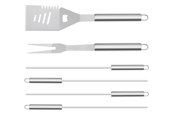10-Piece BBQ Tool Set with Carry Case