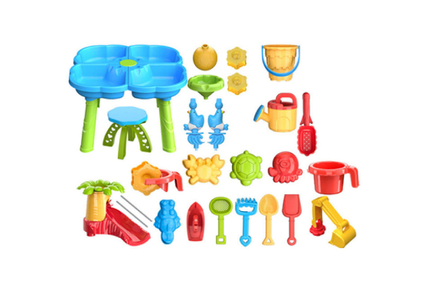 Kids Sand & Water Table Playset - Two Styles Available