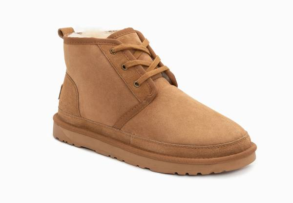 Ugg Kinsley Men's Lace Boots - Seven Sizes & Three Colours Available