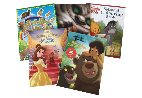 Five Children's Activity Books