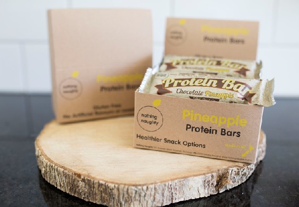 12-Box of Nothing Naughty Protein Bars - Seven Flavours Available