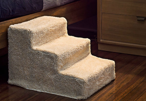 Lightweight Portable Pet Steps with Cover - Option for Two