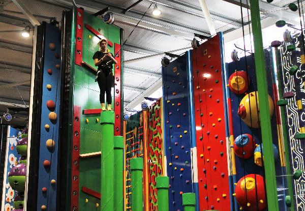 One Hour of Indoor Climbing at Clip 'N Climb Hutt Park - Options for up to Four People