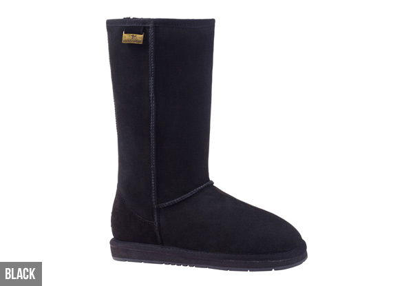 Auzland Unisex 'Chase' Classic Australian Sheepskin Tall UGG Boots - Four Colours & Seven Sizes Available