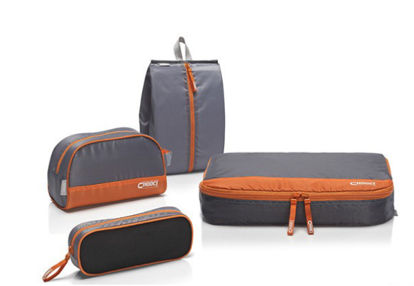 Four-Pack of Luggage Cubes - Three Colours Available
