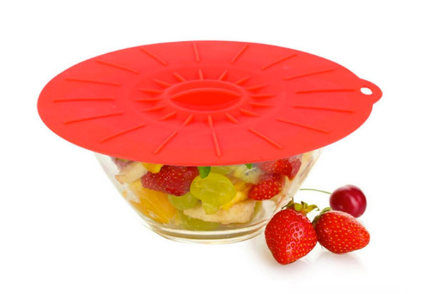 Set of Five Reusable Silicone Food Covers - Options for Two or Three Sets Available