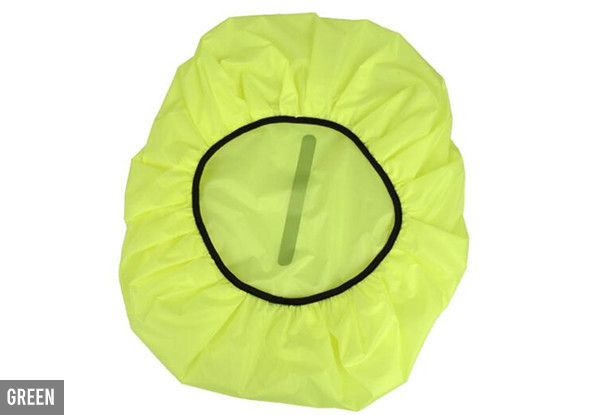 Three-Pack of Reflective Backpack Rain Covers