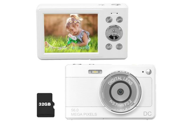 2.8-inch Kid's Digital Camera - Three Colours Available