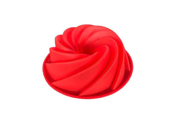 Silicone Spiral Shape Cake Mould with Free Delivery