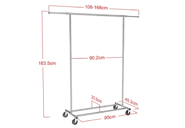 Heavy-Duty Industrial Clothes Rack