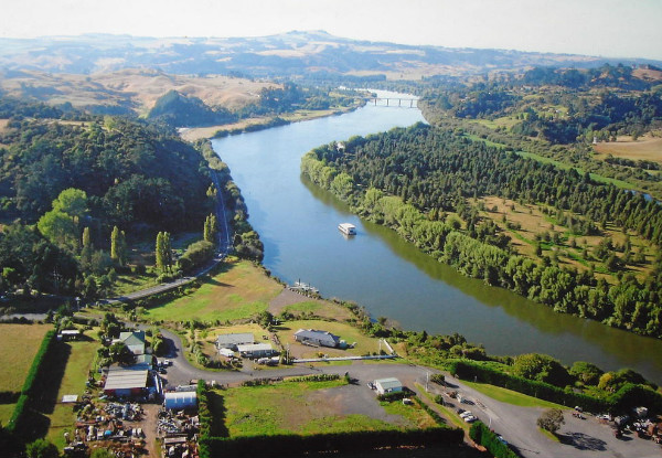 Two-Night Houseboat Summer Cruise on the Waikato River for up to Eight People