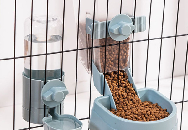 Automatic Pet Hanging Cage Feeder - Three Colours Available