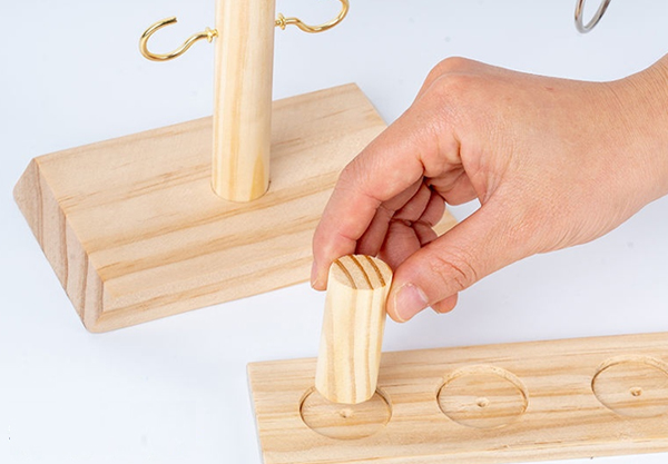 Hook & Ring Wooden Interactive Toss Game - Two Colours Available