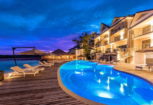 Two-Person Stay at Ramada Resort Port Vila incl. Daily Buffet Breakfast, WiFi & More - Options for Three or Seven Nights
