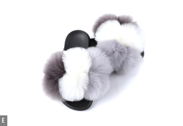 Ball Fluffy Slippers - Five Styles & Four Sizes Available