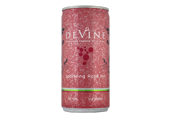 NZ Made DeVine Canned Sparkling Wine