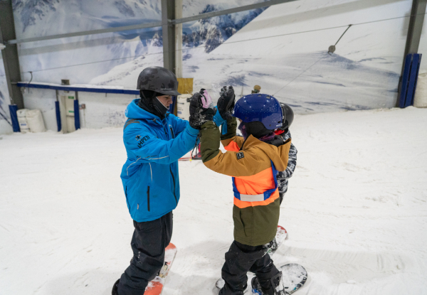 Learn to Ski or Snowboard the Right Way Three-Lesson Beginner Package at Snowplanet