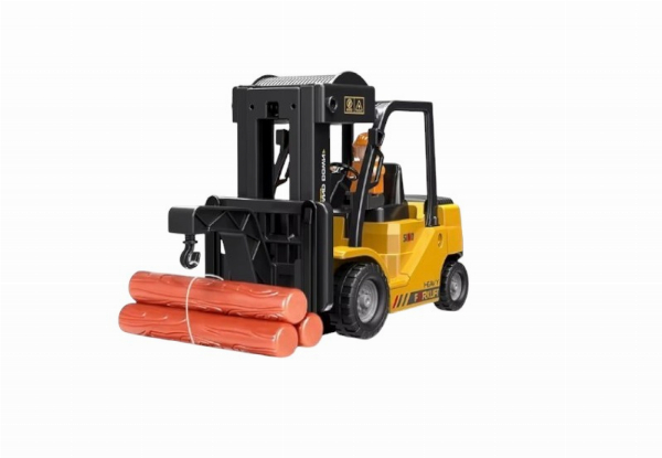 11-Channel RC Forklift Truck Toy with Spray, Sound & Lights