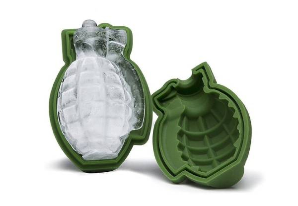 3D Military Whiskey Ice Cube - Option for Two with Free Delivery