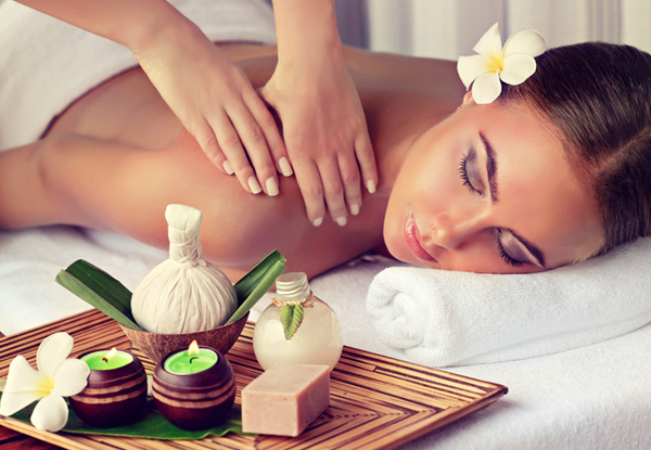 60-Minute Signature Hilot Massage with Banana Leaves, Swedish Massage or Foot & Leg Reflexology Massage - Option for Two People incl. Cupping