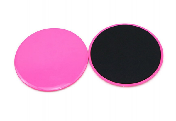 Two-Pack Fitness Sliding Exercise Disc Set - Seven Colours Available
