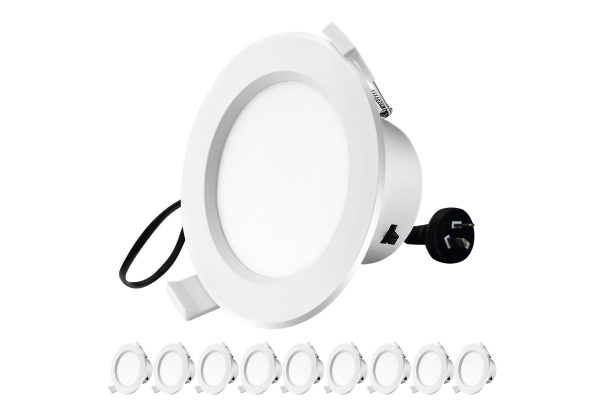 LED Tri-Colour Changeable & Dimmable Downlight Kit 9W 90MM - Two Options Available