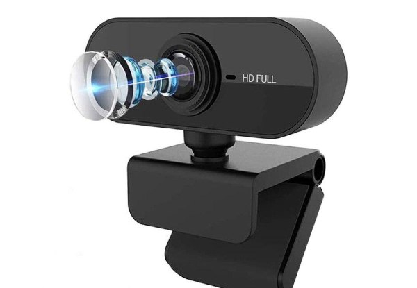 Full HD 1080P Streaming Camera Compatible with PC or Apple Laptop