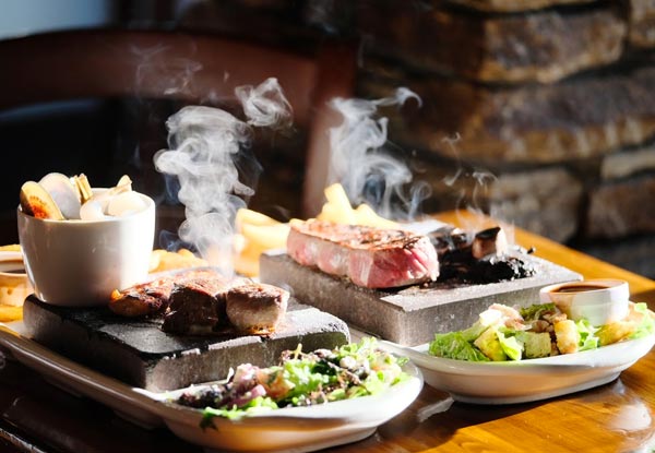 $37.50 for Any Two Stone Grill Mains -  Valid From 11am- 5:30pm (value up to $75)