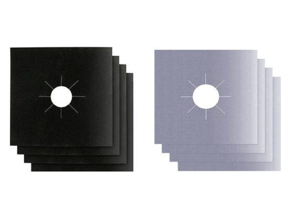 Four-Pack of Stove Protection Covers - Two Colours Available