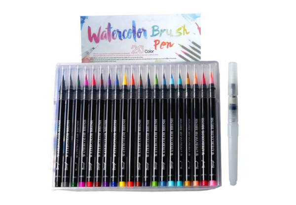 21-Watercolour Painting Brush Set