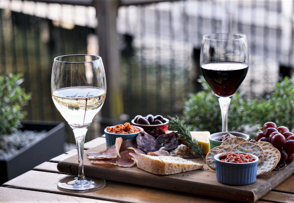 Two Meat & Two Cheese Board incl. Two Wines or Tap Beers for Two People - Option for Four People