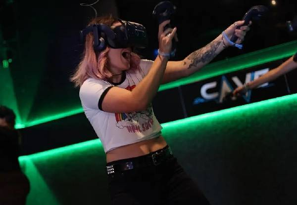 One or Two Hours of VR Games at The Cave Taupo from $50 pp