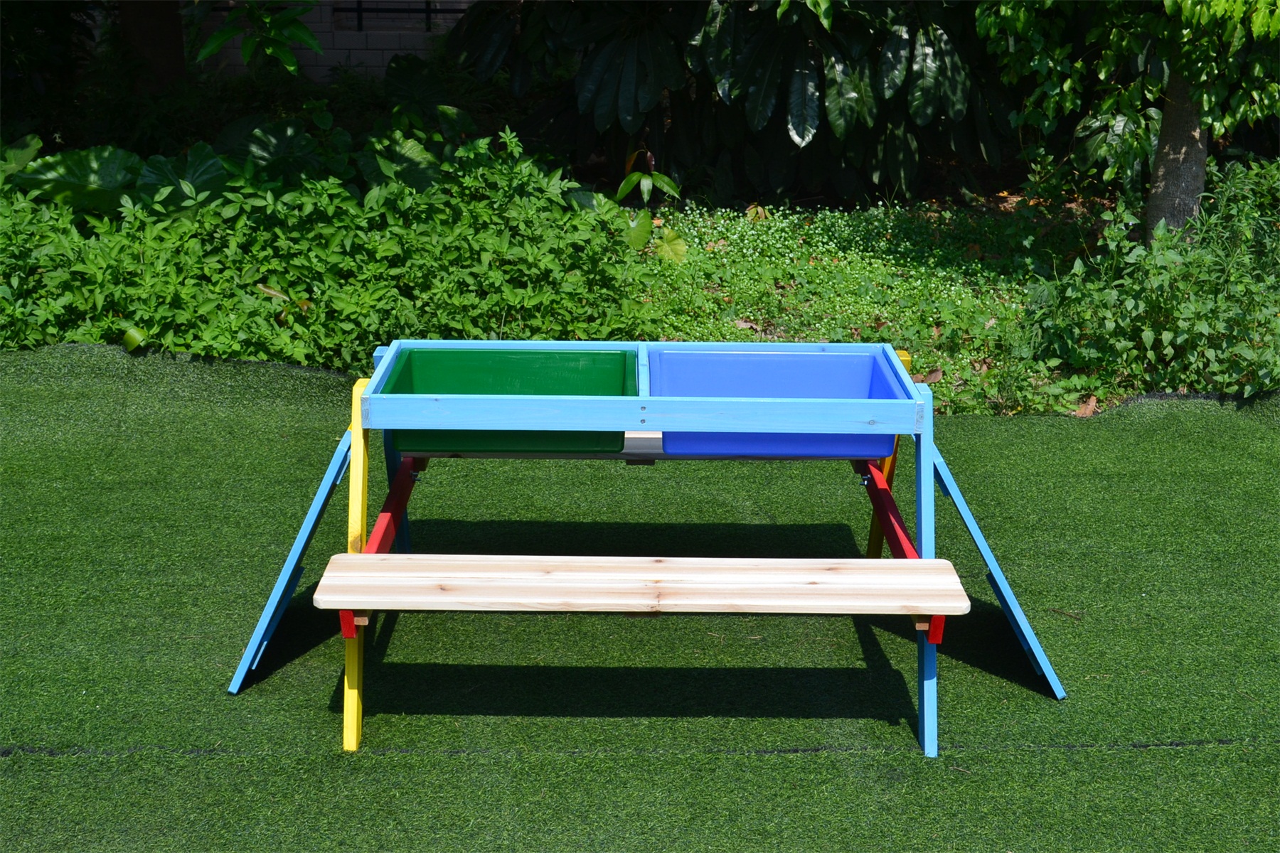 Children's Sandpit with Bench