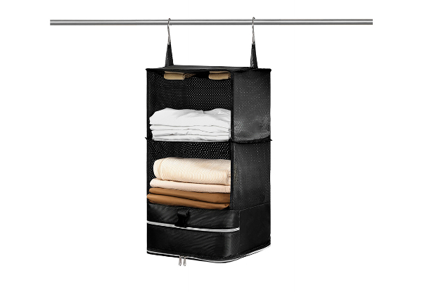 Foldable Hanging Travel Packing Cube - Available in Two Colours & Two Sizes