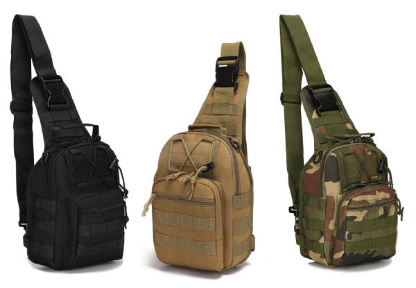Military Shoulder Bag - Three Colours Available