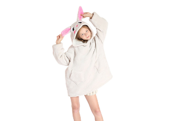 Kids Hooded Pullover Blanket - Five Styles Available
