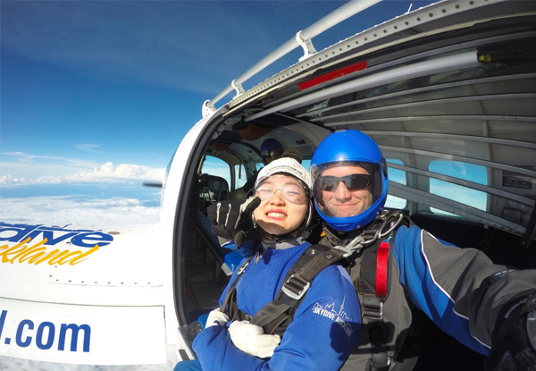 13,000ft Skydive Auckland with 45-Second Free Fall incl. Voucher towards Media Package - 48 Hours Only Flash Sale