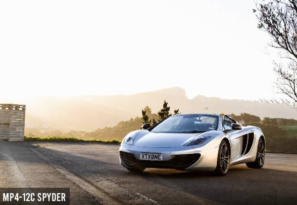 10-Minute Supercar Passenger Experience in a McLaren MP4-12C Spyder or McLaren 570S Spyder - Option for 20-Minutes