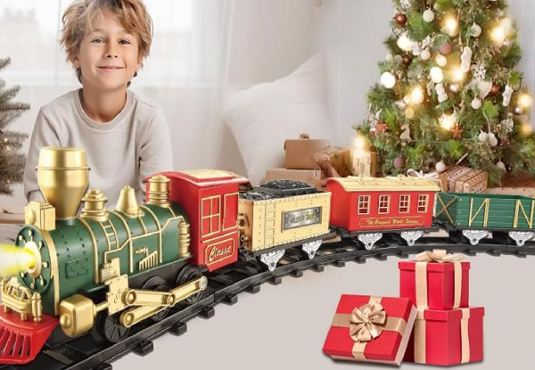 Kid's Christmas Electric Toy Train